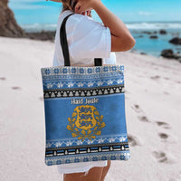 Estonia Christmas Tote Bag Coat Of Arms Haid Joule - Wonder Print Shop