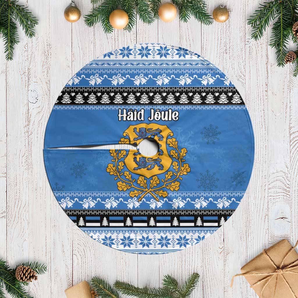 Estonia Christmas Tree Skirt Coat Of Arms Haid Joule - Wonder Print Shop