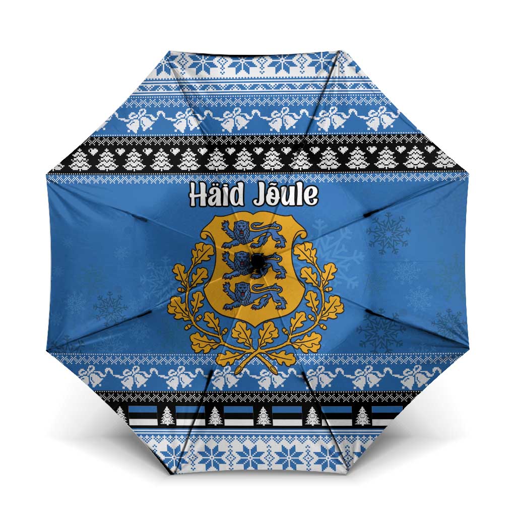 Estonia Christmas Umbrella Coat Of Arms Haid Joule - Wonder Print Shop