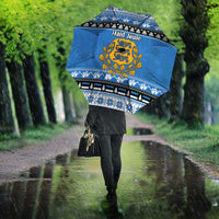 Estonia Christmas Umbrella Coat Of Arms Haid Joule - Wonder Print Shop