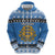 Estonia Christmas Zip Hoodie Coat Of Arms Haid Joule - Wonder Print Shop