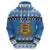 Estonia Christmas Zip Hoodie Coat Of Arms Haid Joule - Wonder Print Shop