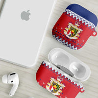 Liechtenstein Christmas AirPods Case Coat Of Arms Frohe Weihnachten - Wonder Print Shop