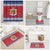 Liechtenstein Christmas Bathroom Set Coat Of Arms Frohe Weihnachten - Wonder Print Shop