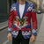 Liechtenstein Christmas Blazer Coat Of Arms Frohe Weihnachten - Wonder Print Shop