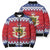 Liechtenstein Christmas Bomber Puffer Jacket Coat Of Arms Frohe Weihnachten - Wonder Print Shop