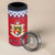 Liechtenstein Christmas 4 in 1 Can Cooler Tumbler Coat Of Arms Frohe Weihnachten - Wonder Print Shop