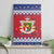 Liechtenstein Christmas Canvas Wall Art Coat Of Arms Frohe Weihnachten - Wonder Print Shop