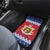 Liechtenstein Christmas Car Mats Coat Of Arms Frohe Weihnachten - Wonder Print Shop