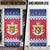 Liechtenstein Christmas Door Cover Coat Of Arms Frohe Weihnachten - Wonder Print Shop