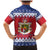 Liechtenstein Christmas Family Matching Mermaid Dress and Hawaiian Shirt Coat Of Arms Frohe Weihnachten - Wonder Print Shop