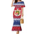 Liechtenstein Christmas Family Matching Mermaid Dress and Hawaiian Shirt Coat Of Arms Frohe Weihnachten - Wonder Print Shop