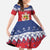 Liechtenstein Christmas Family Matching Off The Shoulder Long Sleeve Dress and Hawaiian Shirt Coat Of Arms Frohe Weihnachten - Wonder Print Shop