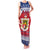 Liechtenstein Christmas Family Matching Tank Maxi Dress and Hawaiian Shirt Coat Of Arms Frohe Weihnachten - Wonder Print Shop