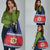 Liechtenstein Christmas Grocery Bag Coat Of Arms Frohe Weihnachten - Wonder Print Shop