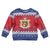 Liechtenstein Christmas Kid Ugly Christmas Sweater Coat Of Arms Frohe Weihnachten - Wonder Print Shop