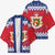 Liechtenstein Christmas Kimono Coat Of Arms Frohe Weihnachten - Wonder Print Shop