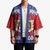 Liechtenstein Christmas Kimono Coat Of Arms Frohe Weihnachten - Wonder Print Shop