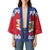 Liechtenstein Christmas Kimono Coat Of Arms Frohe Weihnachten - Wonder Print Shop
