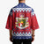 Liechtenstein Christmas Kimono Coat Of Arms Frohe Weihnachten - Wonder Print Shop
