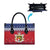 Liechtenstein Christmas Leather Bag Coat Of Arms Frohe Weihnachten - Wonder Print Shop