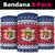 Liechtenstein Christmas Neck Gaiter Coat Of Arms Frohe Weihnachten - Wonder Print Shop