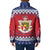 Liechtenstein Christmas Padded Jacket Coat Of Arms Frohe Weihnachten - Wonder Print Shop