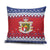 Liechtenstein Christmas Pillow Cover Coat Of Arms Frohe Weihnachten - Wonder Print Shop
