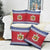 Liechtenstein Christmas Pillow Cover Coat Of Arms Frohe Weihnachten - Wonder Print Shop