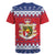Liechtenstein Christmas Rugby Jersey Coat Of Arms Frohe Weihnachten - Wonder Print Shop