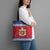 Liechtenstein Christmas Tote Bag Coat Of Arms Frohe Weihnachten - Wonder Print Shop