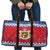Liechtenstein Christmas Travel Bag Coat Of Arms Frohe Weihnachten - Wonder Print Shop