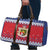 Liechtenstein Christmas Travel Bag Coat Of Arms Frohe Weihnachten - Wonder Print Shop