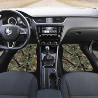 Santa Deer Hunting Christmas Car Mats Hunting Camouflage Patterns - Wonder Print Shop