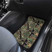 Santa Deer Hunting Christmas Car Mats Hunting Camouflage Patterns - Wonder Print Shop
