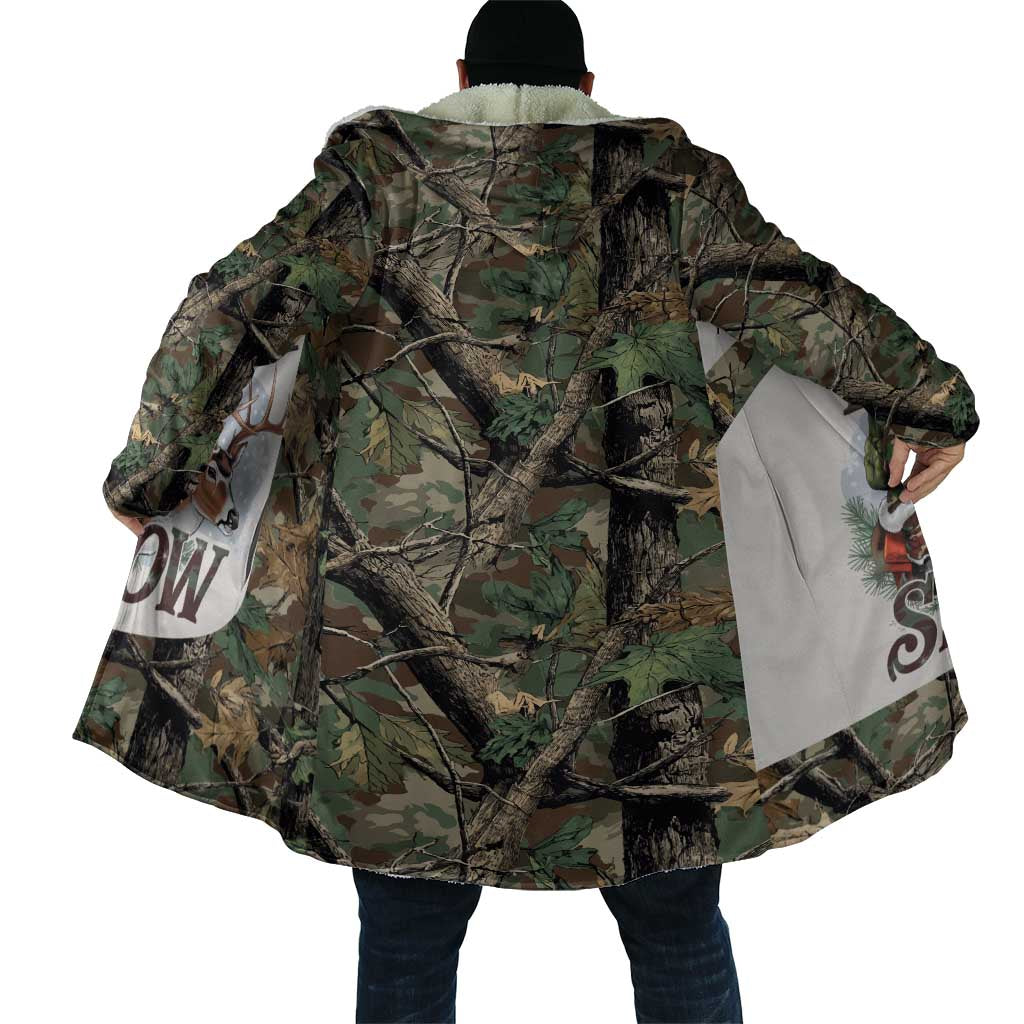 Santa Deer Hunting Christmas Cloak Hunting Camouflage Patterns - Wonder Print Shop