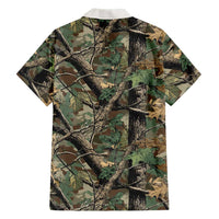 Santa Deer Hunting Christmas Family Matching Tank Maxi Dress and Hawaiian Shirt Hunting Camouflage Patterns - Wonder Print Shop