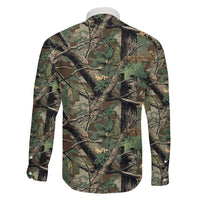 Santa Deer Hunting Christmas Family Matching Tank Maxi Dress and Hawaiian Shirt Hunting Camouflage Patterns - Wonder Print Shop