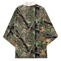 Santa Deer Hunting Christmas Kimono Hunting Camouflage Patterns - Wonder Print Shop