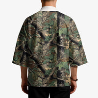 Santa Deer Hunting Christmas Kimono Hunting Camouflage Patterns - Wonder Print Shop