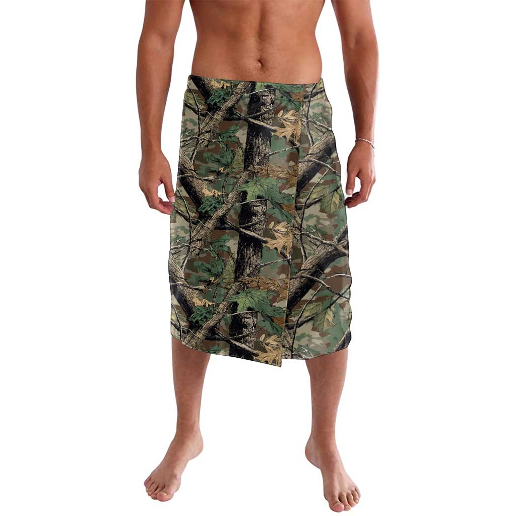 Santa Deer Hunting Christmas Lavalava Hunting Camouflage Patterns - Wonder Print Shop