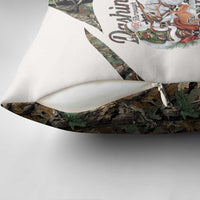 Santa Deer Hunting Christmas Pillow Cover Hunting Camouflage Patterns - Wonder Print Shop