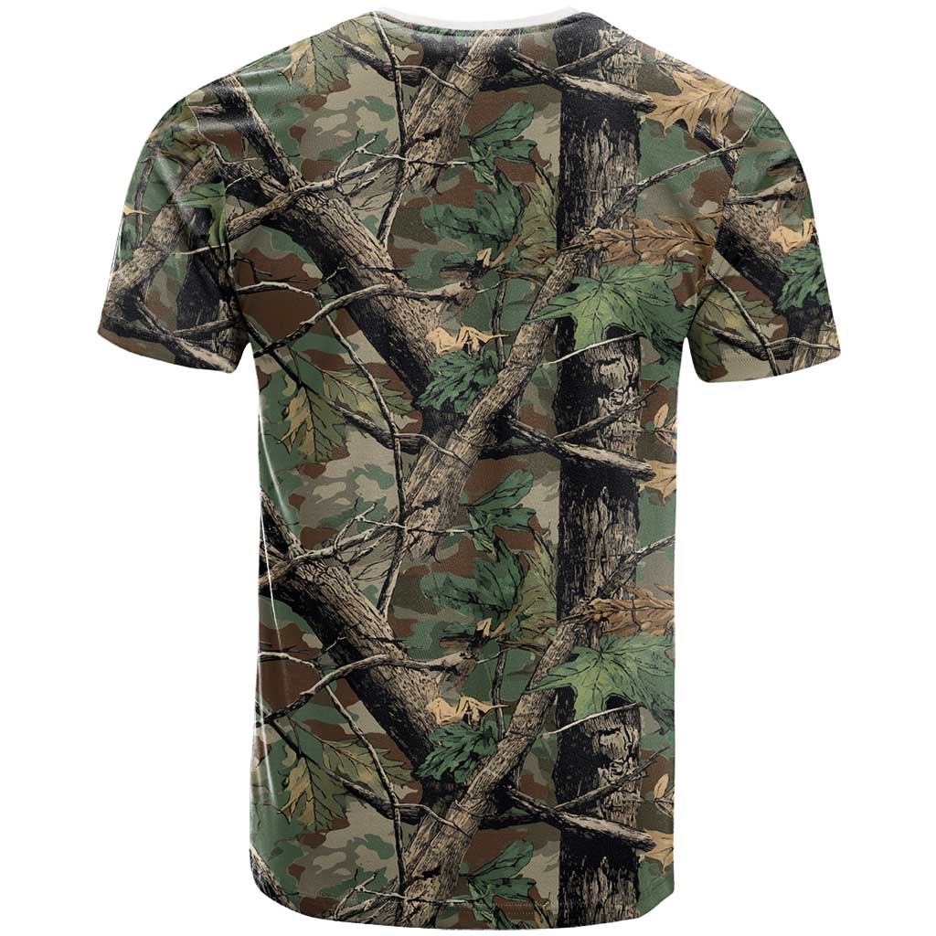Santa Deer Hunting Christmas T Shirt Hunting Camouflage Patterns - Wonder Print Shop