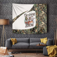 Santa Deer Hunting Christmas Tapestry Hunting Camouflage Patterns - Wonder Print Shop