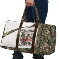 Santa Deer Hunting Christmas Travel Bag Hunting Camouflage Patterns - Wonder Print Shop