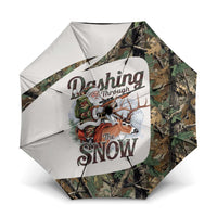Santa Deer Hunting Christmas Umbrella Hunting Camouflage Patterns - Wonder Print Shop