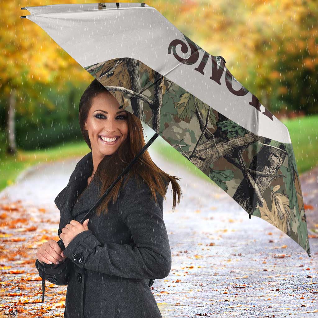 Santa Deer Hunting Christmas Umbrella Hunting Camouflage Patterns - Wonder Print Shop