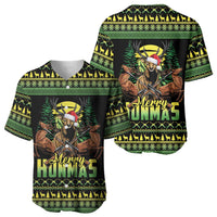 Merry Hunmas Baseball Jersey Hunter Deer Santa Hat - Wonder Print Shop