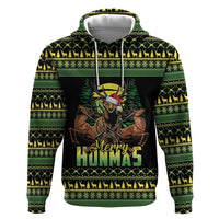 Merry Hunmas Hoodie Hunter Deer Santa Hat - Wonder Print Shop