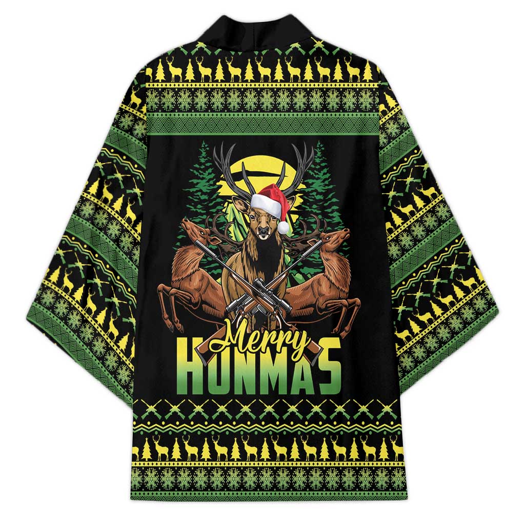 Merry Hunmas Kimono Hunter Deer Santa Hat - Wonder Print Shop